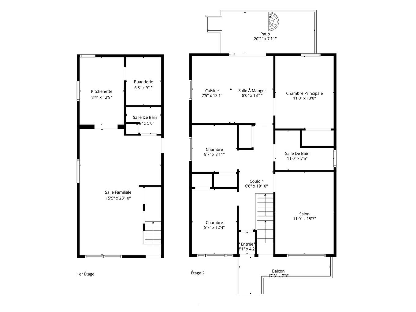 Drawing (sketch) - 3077 Rue Paul-Pau, Montréal (Mercier/Hochelaga-Maisonneuve), QC - Other