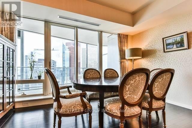 4207 - 180 University Avenue, Toronto, ON - Indoor Photo Showing Dining Room