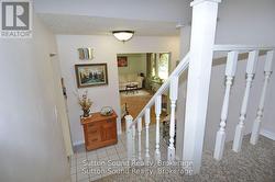 Stairs to main level -