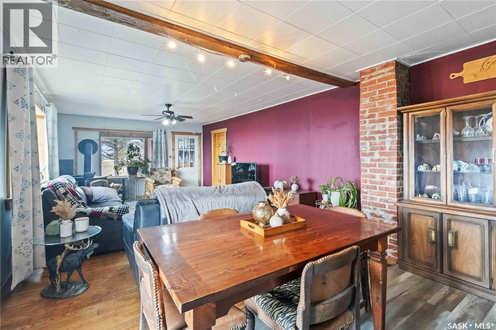 Nw27 -45-6 W 3Rd 40 Highway, Blaine Lake, SK - Indoor Photo Showing Dining Room