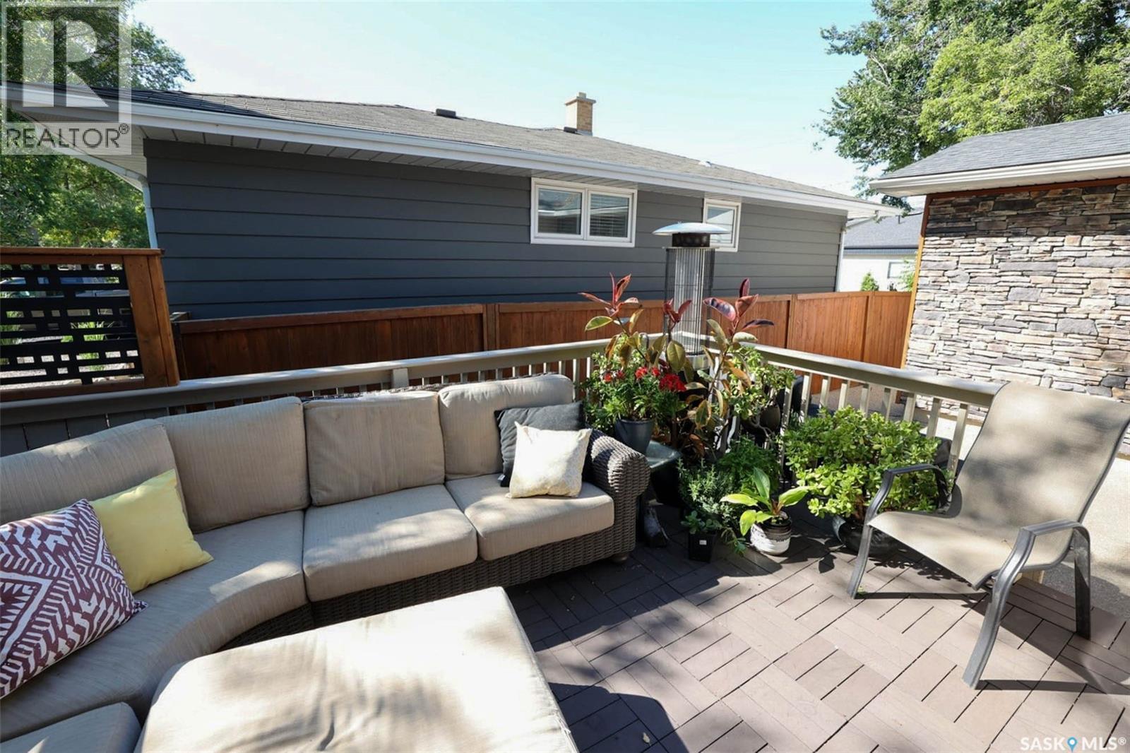 3428 Wascana Street, Regina, SK - Outdoor With Deck Patio Veranda With Exterior