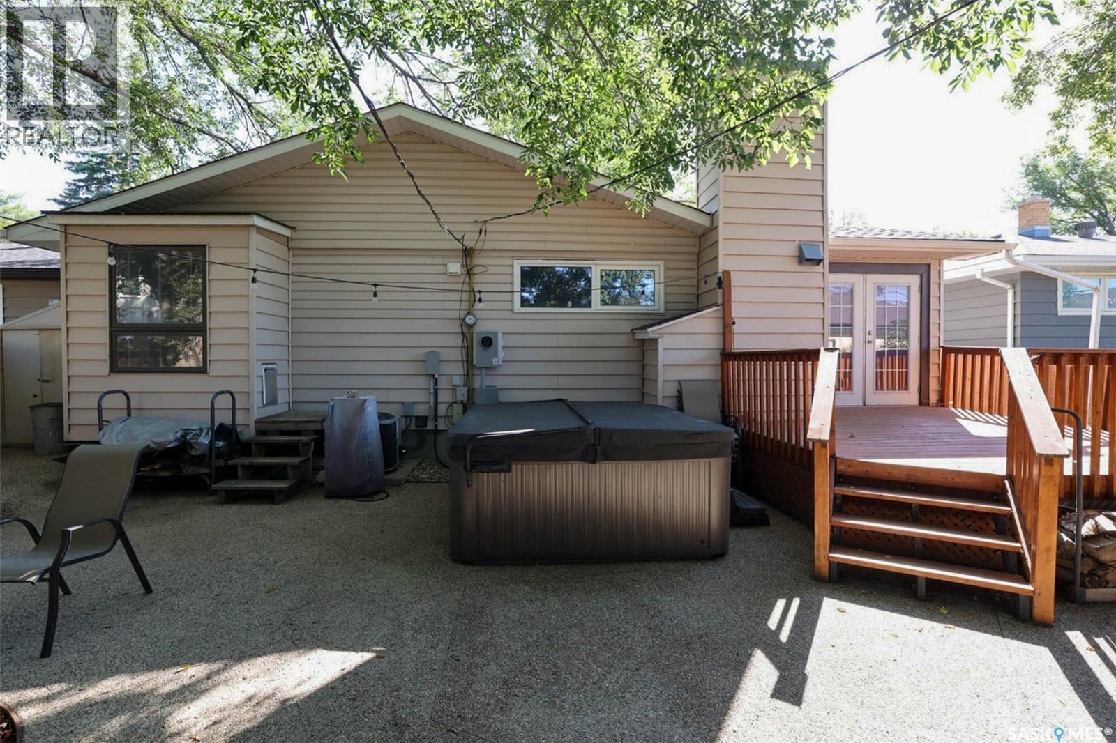 3428 Wascana Street, Regina, SK - Outdoor With Deck Patio Veranda With Exterior