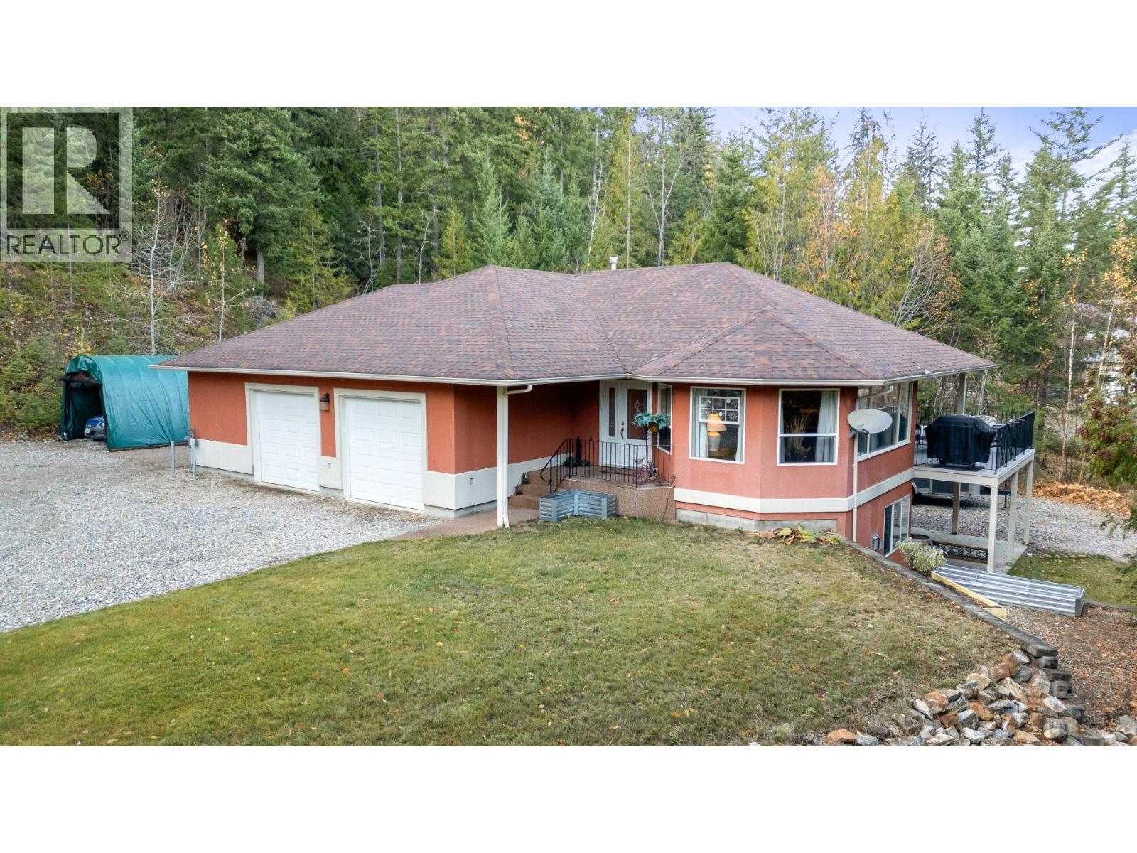 307 Partridge Road, Tappen, BC - Outdoor With Deck Patio Veranda