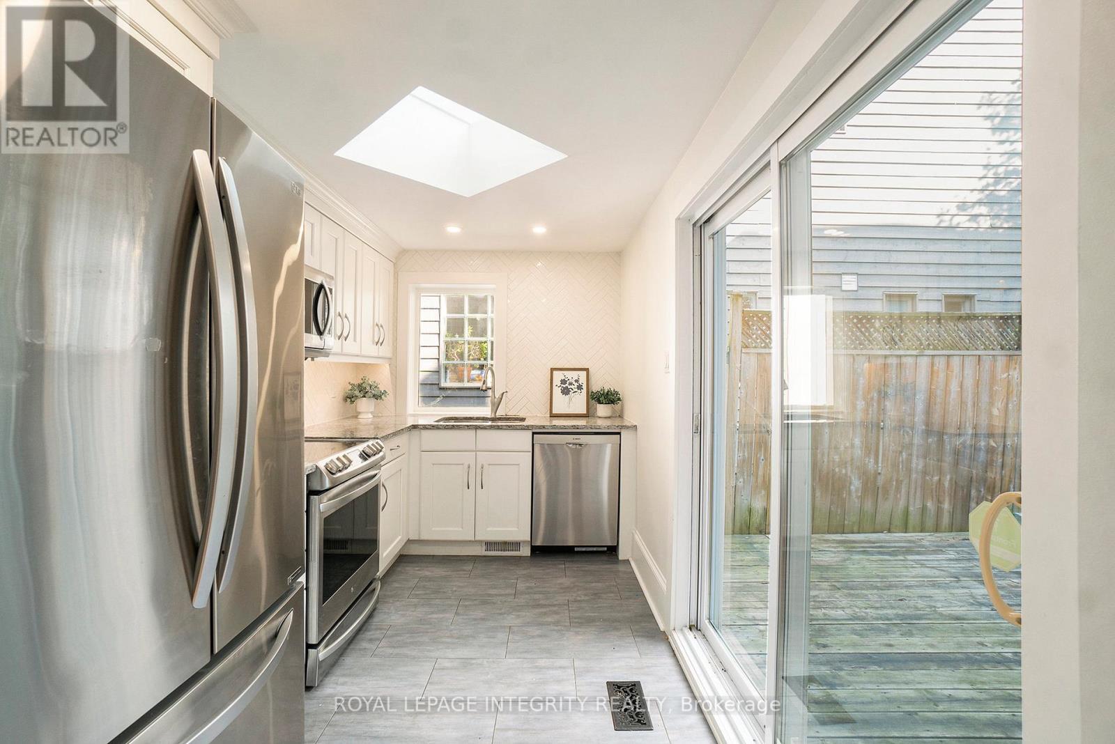 Easy access to your back deck - 115 Springhurst Avenue, Ottawa, ON - Indoor Photo Showing Kitchen