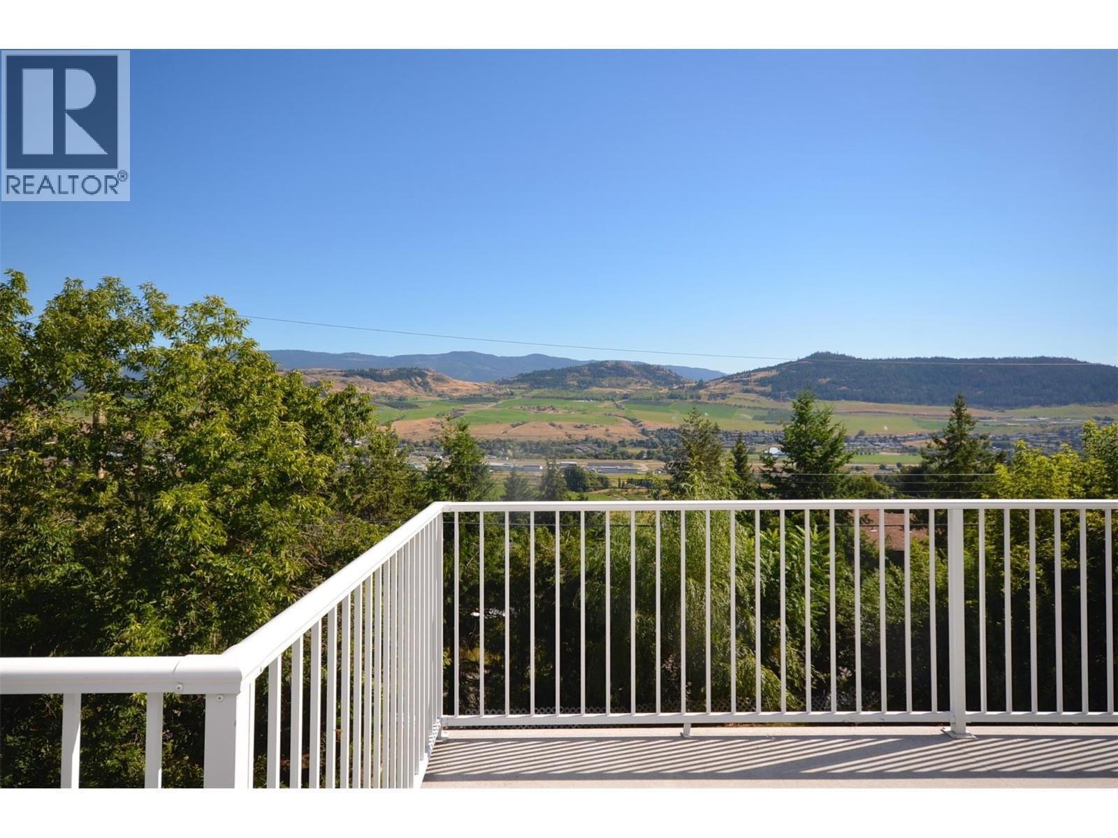 Unobstructed Valley, mountain view - 6609 Southwind Road, Vernon, BC - Outdoor With Balcony With View