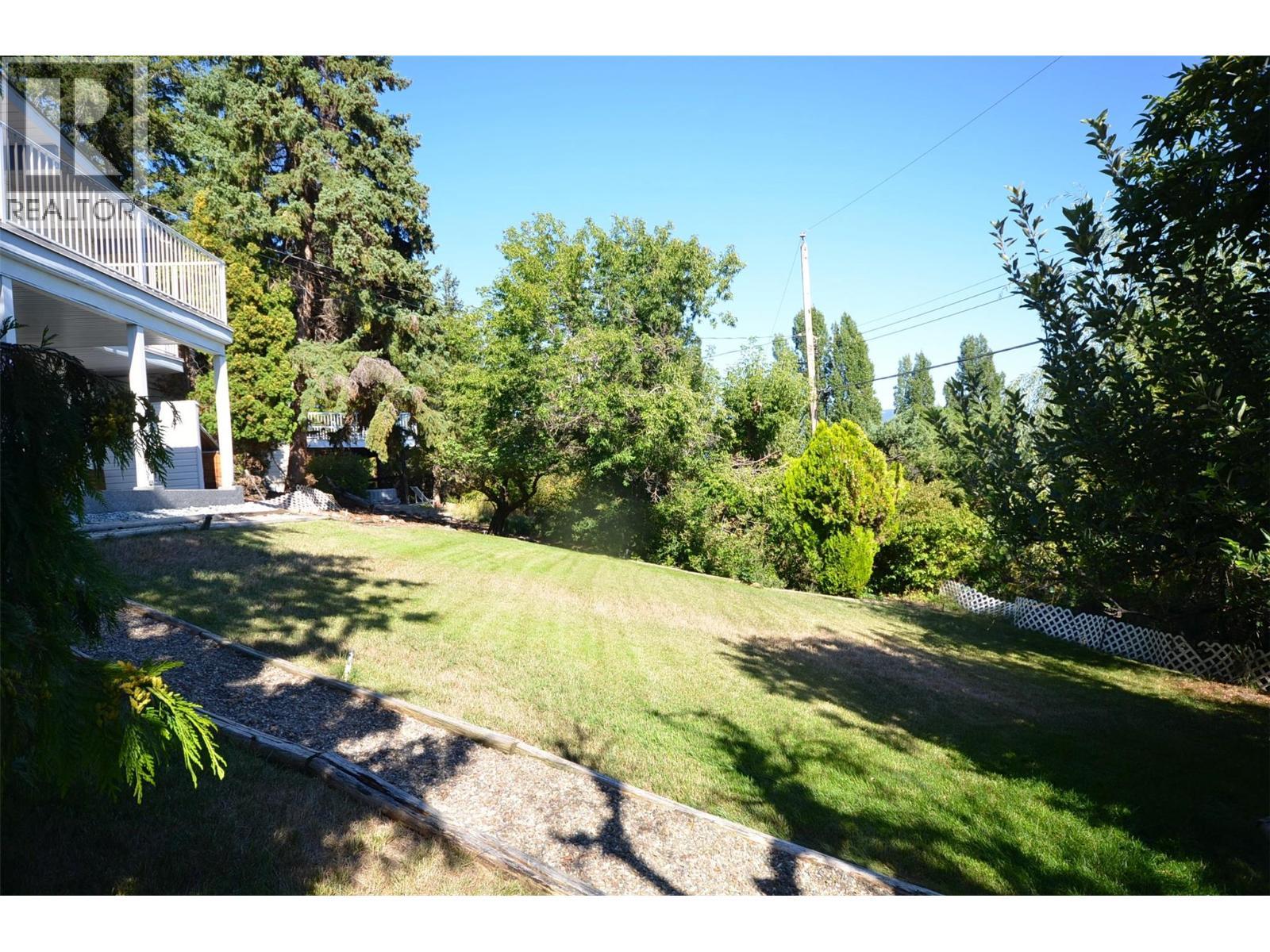 Back yard - 6609 Southwind Road, Vernon, BC - Outdoor