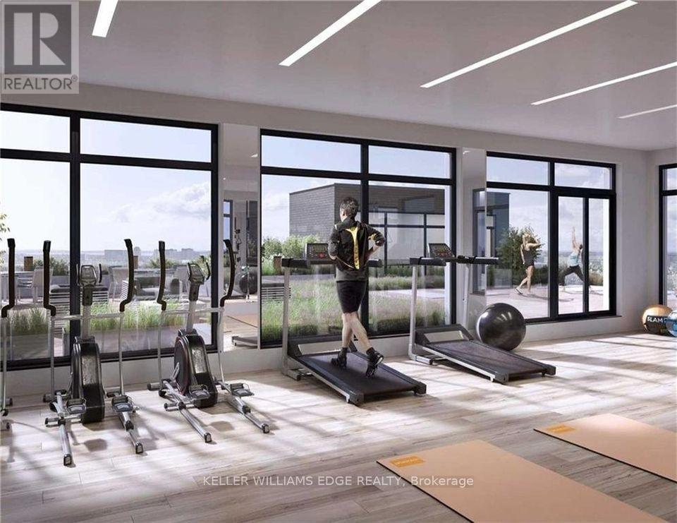 714 - 15 Queen Street S, Hamilton, ON - Indoor Photo Showing Gym Room