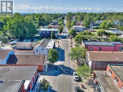 Downtown Ridgeway-Hibbard/Ridge Rd N looking South -