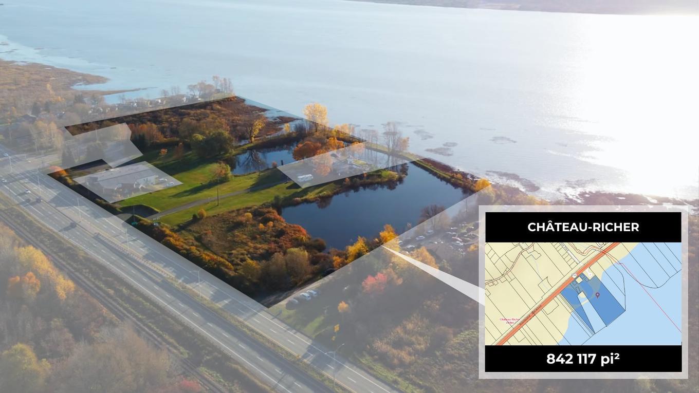 Photo aérienne - Boul. Ste-Anne, Château-Richer, QC