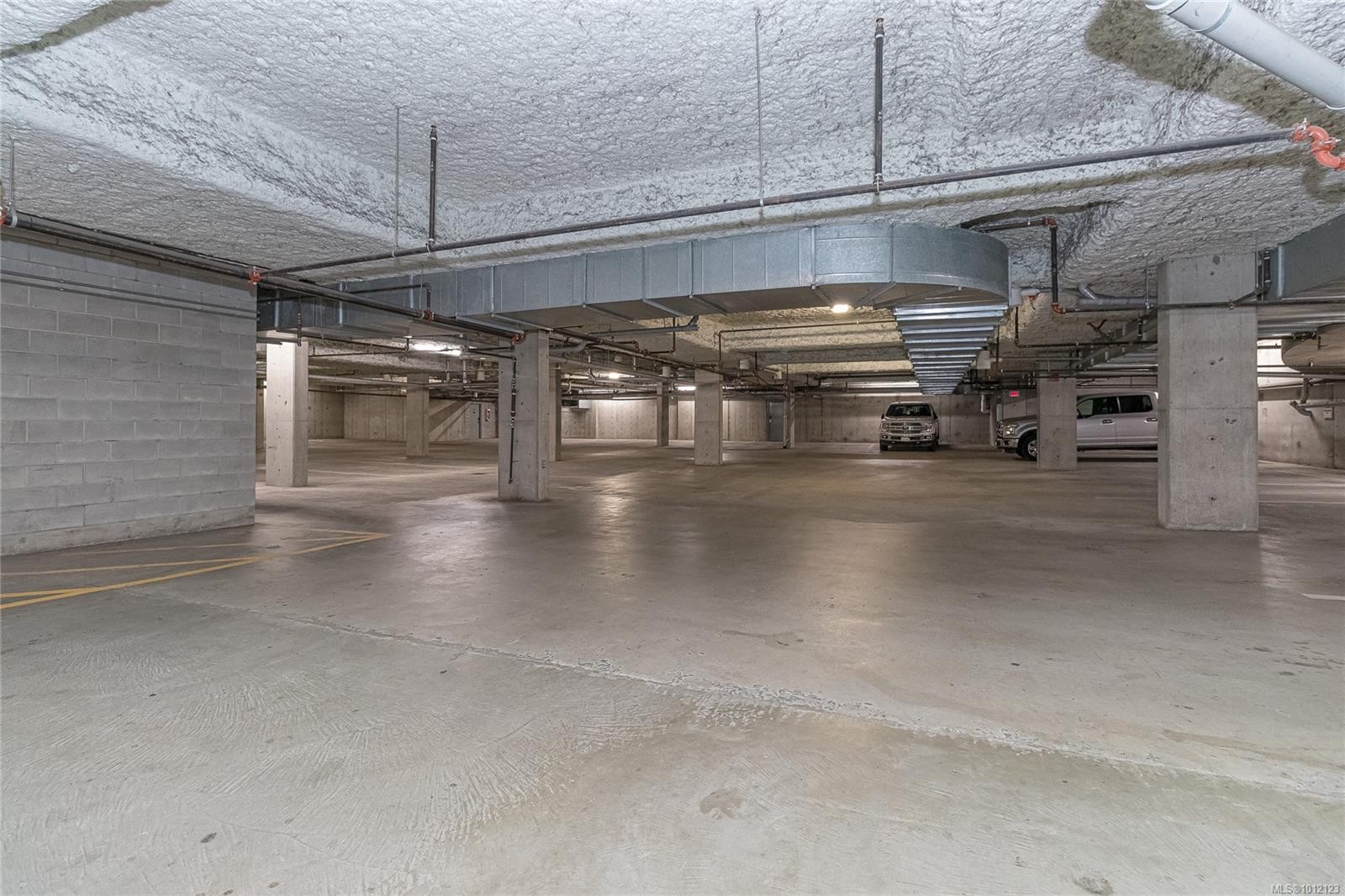 210 A-1376 Lynburne Pl, Langford, BC - Indoor Photo Showing Garage