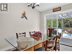 Upper level dining area -