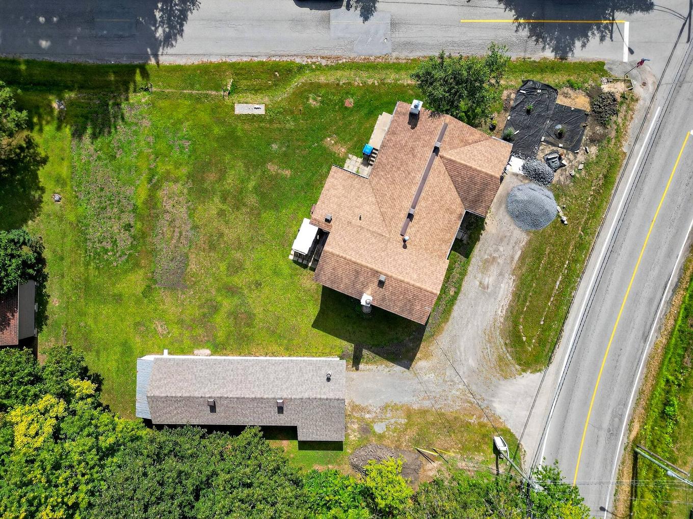 Aerial photo - 824 Ch. De L'Achigan E., Sainte-Sophie, QC - Outdoor With View