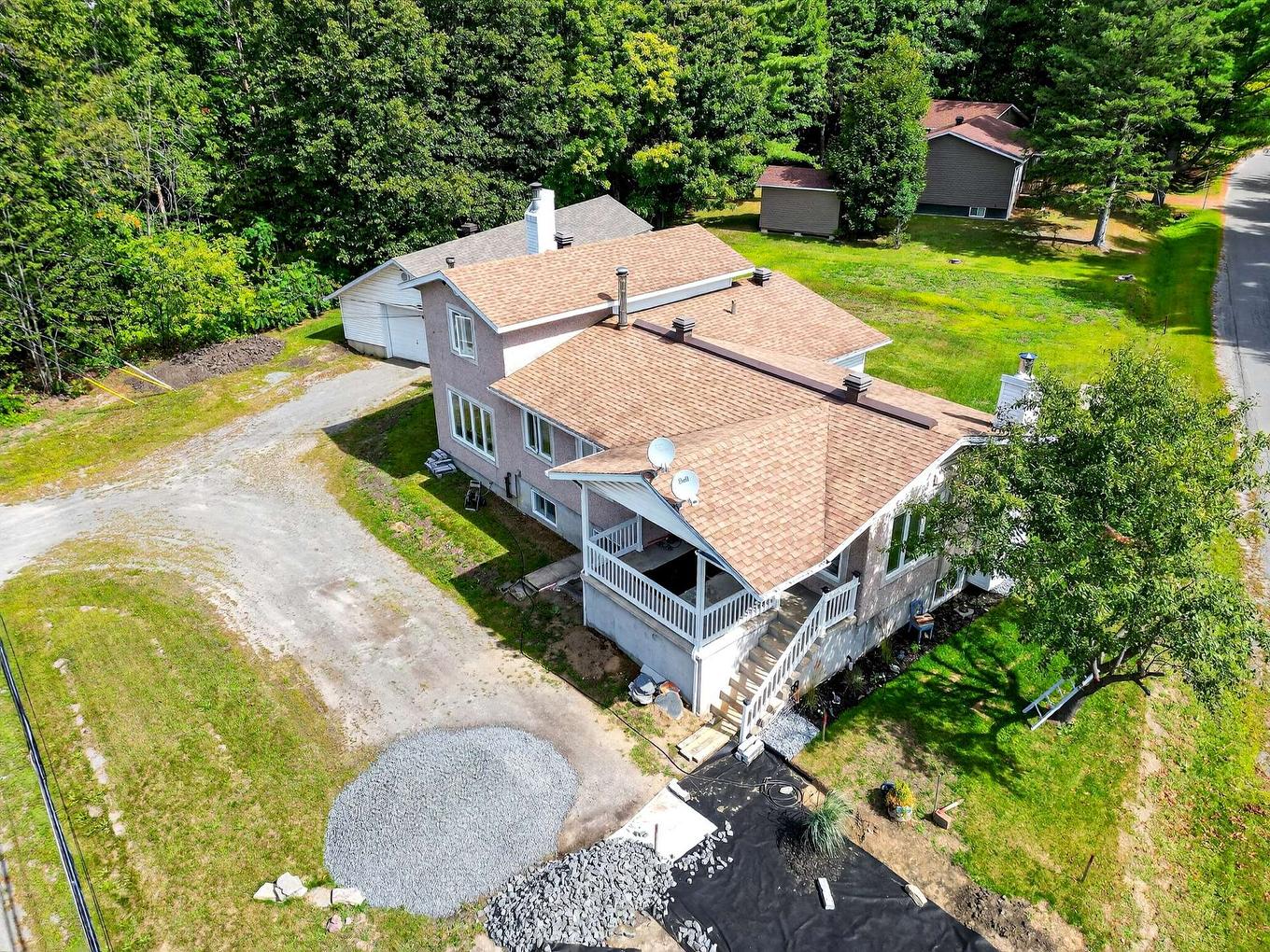 Aerial photo - 824 Ch. De L'Achigan E., Sainte-Sophie, QC - Outdoor