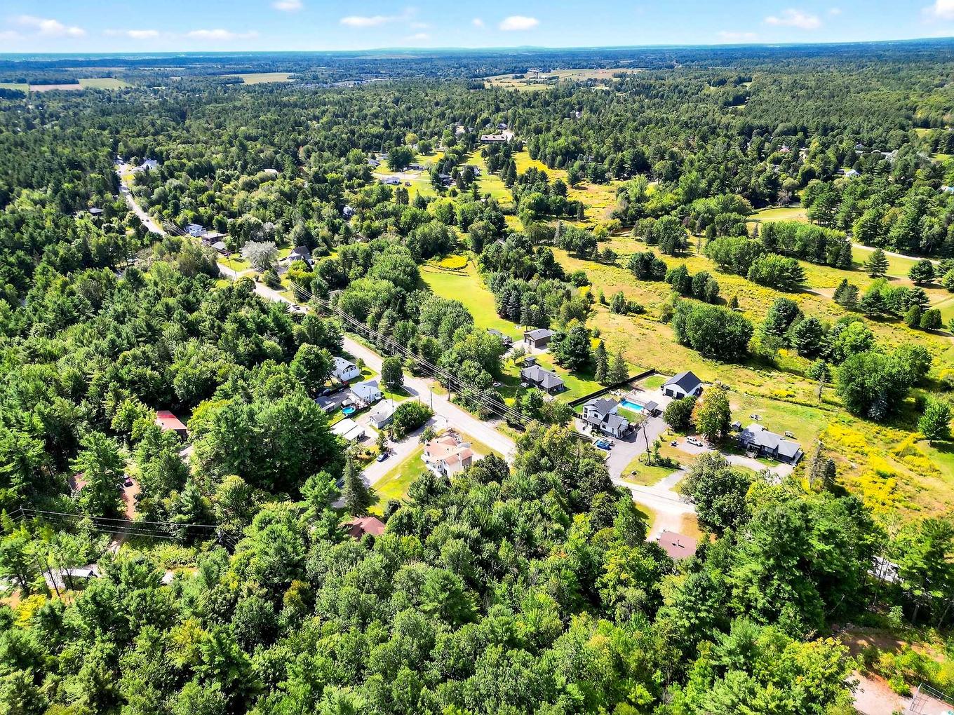 Aerial photo - 824 Ch. De L'Achigan E., Sainte-Sophie, QC - Outdoor With View