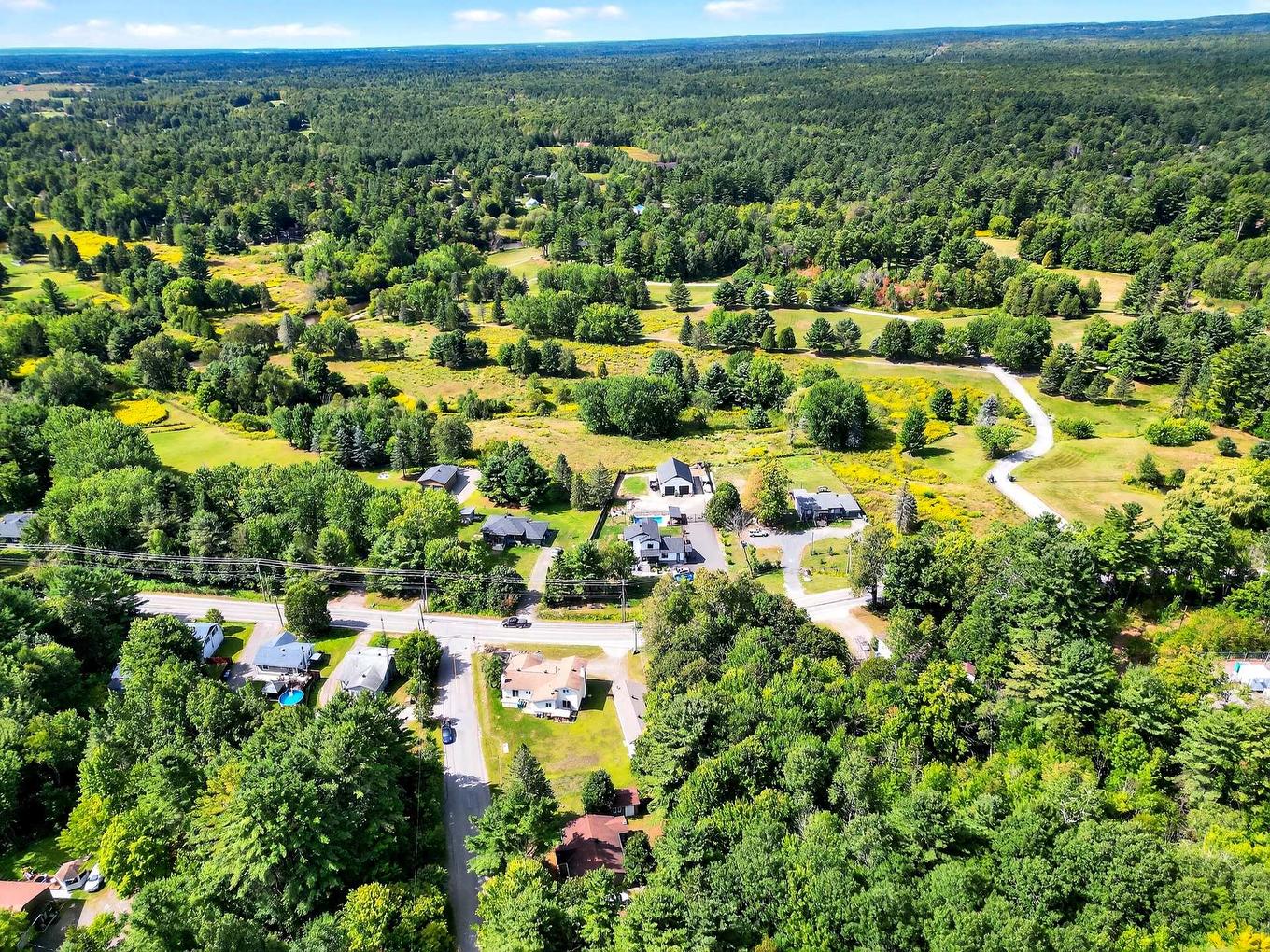 Aerial photo - 824 Ch. De L'Achigan E., Sainte-Sophie, QC - Outdoor With View