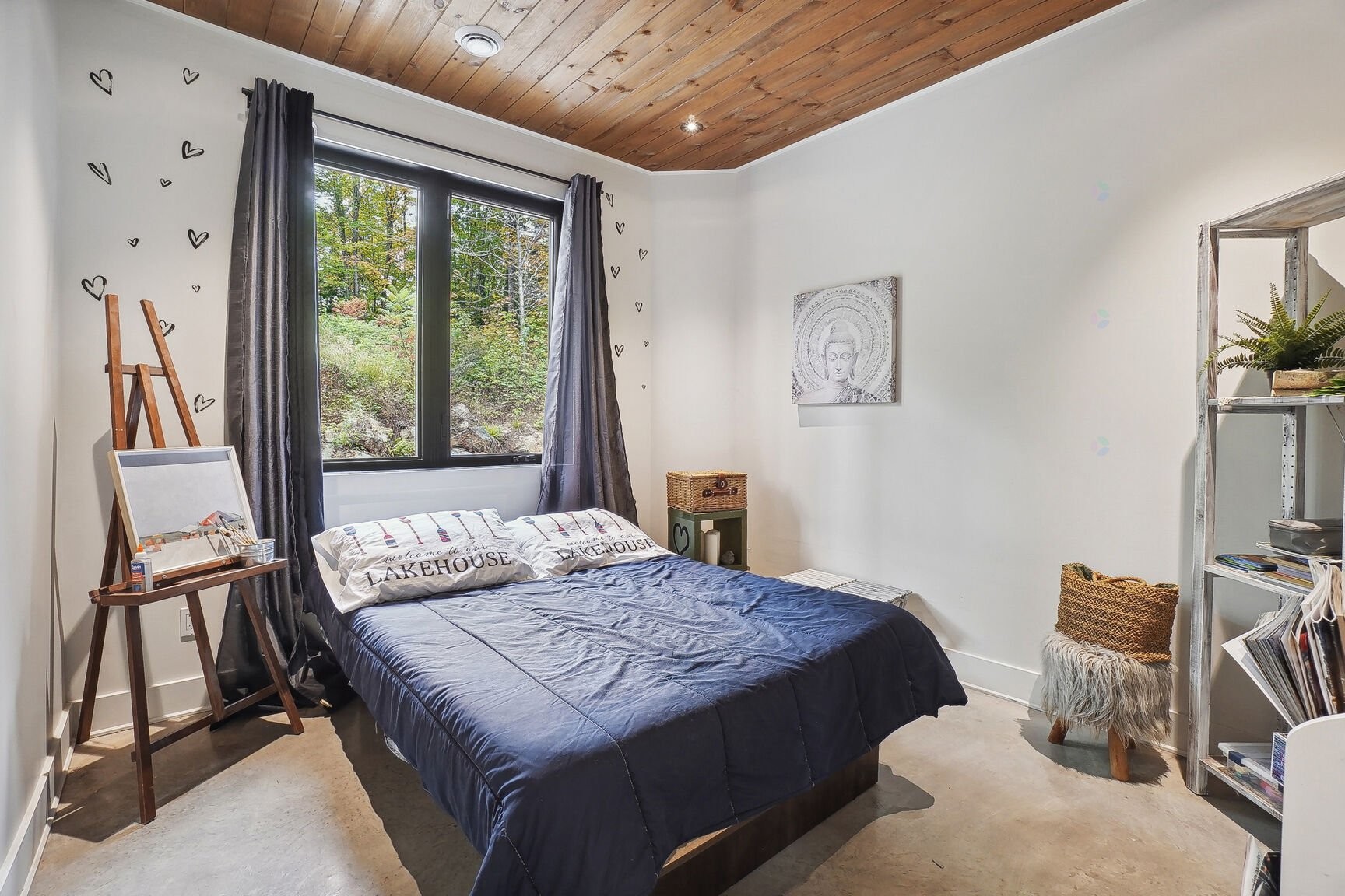 Chambre à coucher - 2 Route 329, Gore, QC - Indoor Photo Showing Bedroom