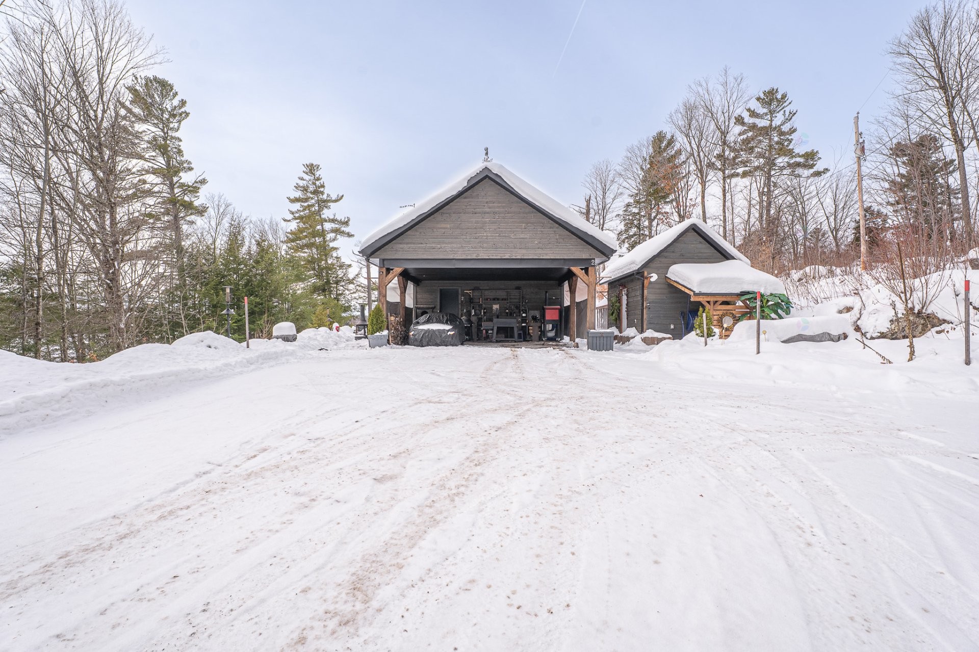 Stationnement - 2 Route 329, Gore, QC - Outdoor