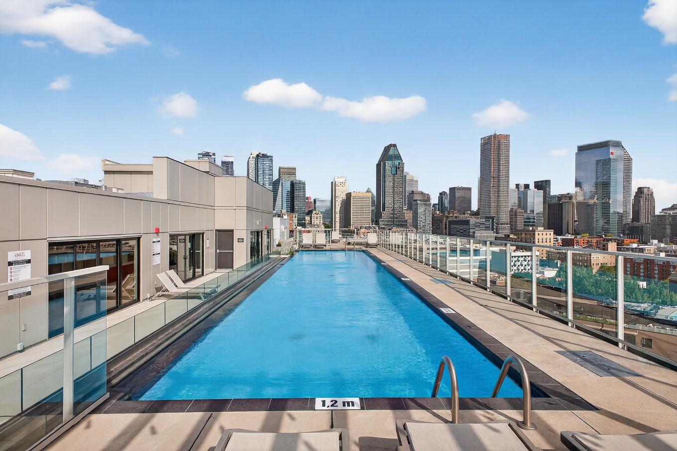 Piscine - 1415-1375 Rue Des Bassins, Montréal (Le Sud-Ouest), QC - Outdoor With In Ground Pool