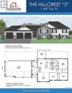 Front elevation plan -