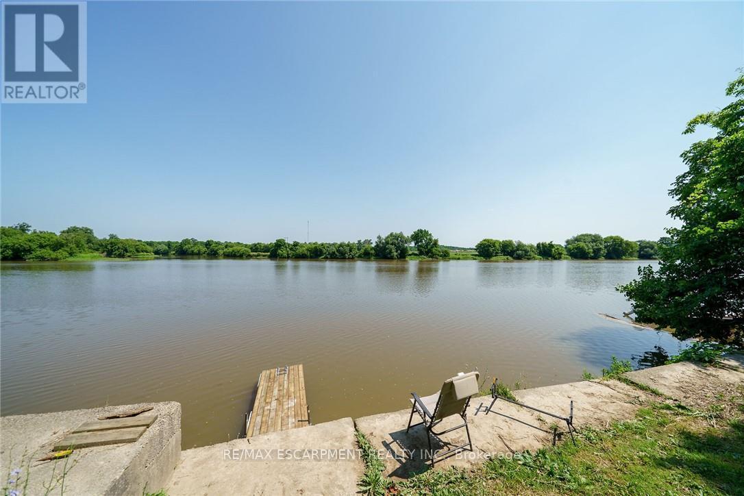 1896 River Road, Haldimand, ON - Outdoor With Body Of Water With View