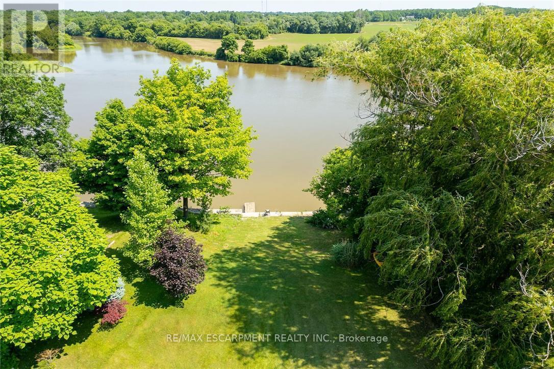 1896 River Road, Haldimand, ON - Outdoor With Body Of Water With View