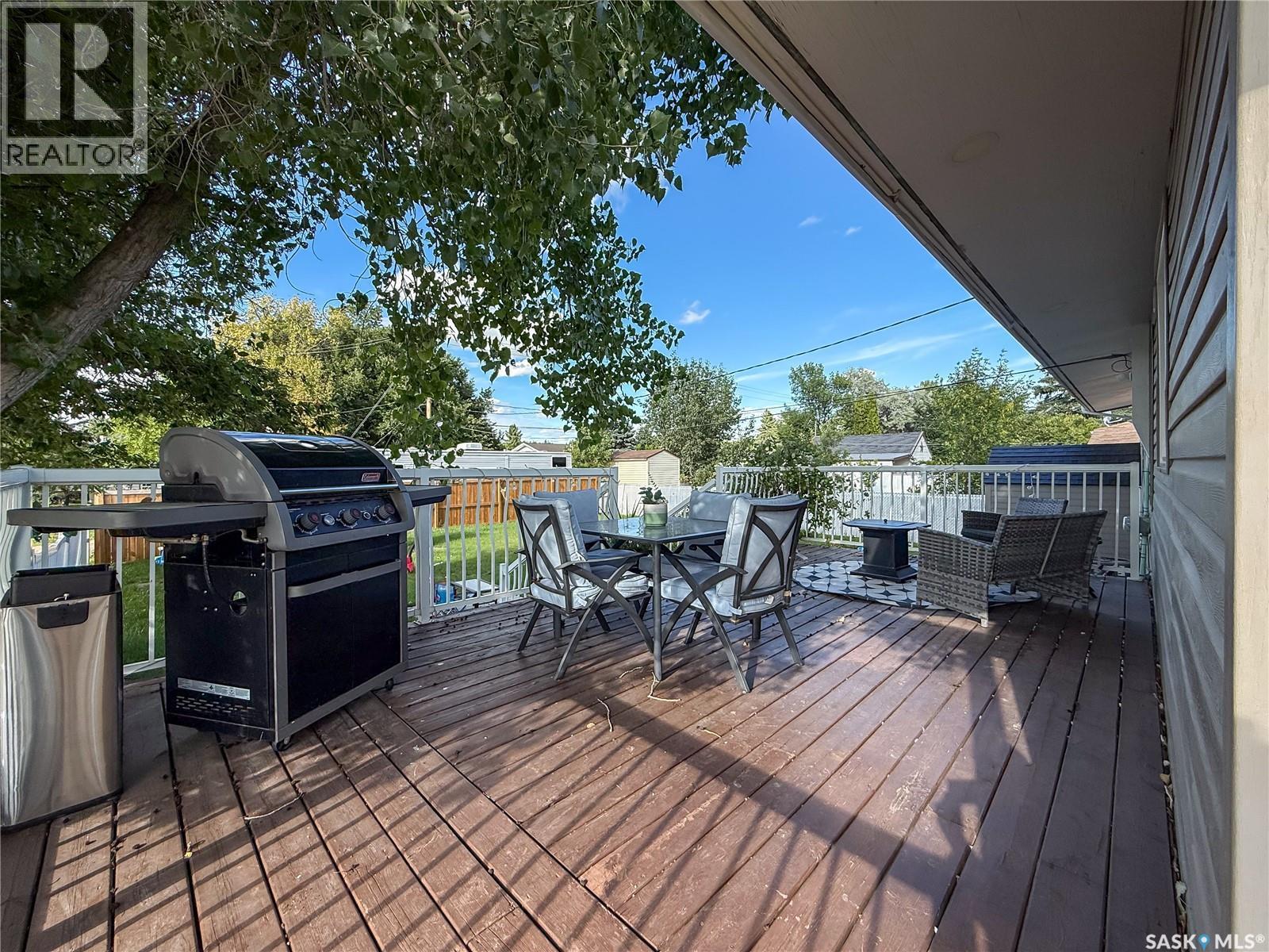 102 Claustre Avenue, Maple Creek, SK - Outdoor With Deck Patio Veranda With Exterior