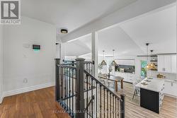 Bedroom hall open to below -