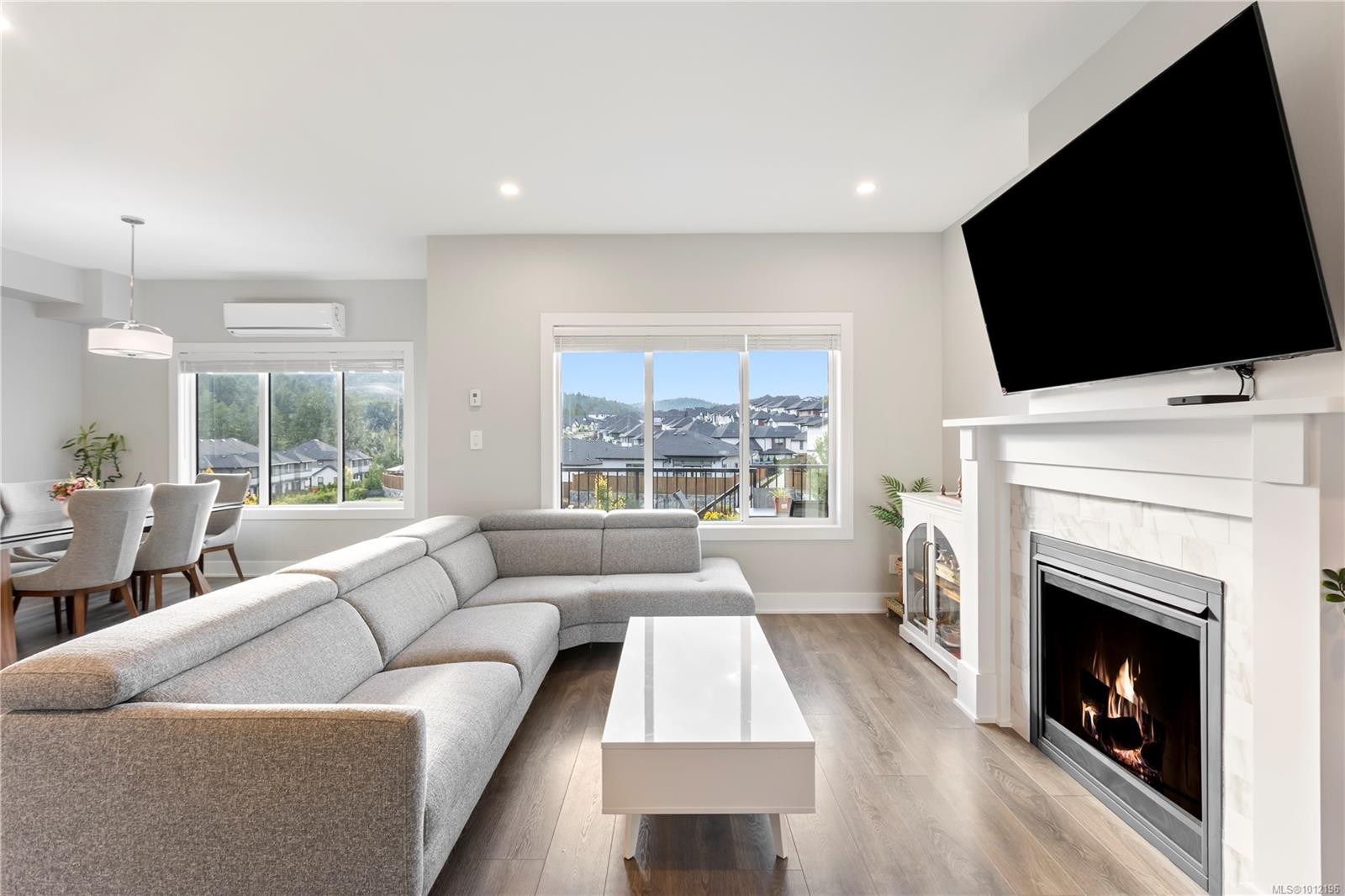 2768 Celestial Crt, Langford, BC - Indoor Photo Showing Living Room With Fireplace
