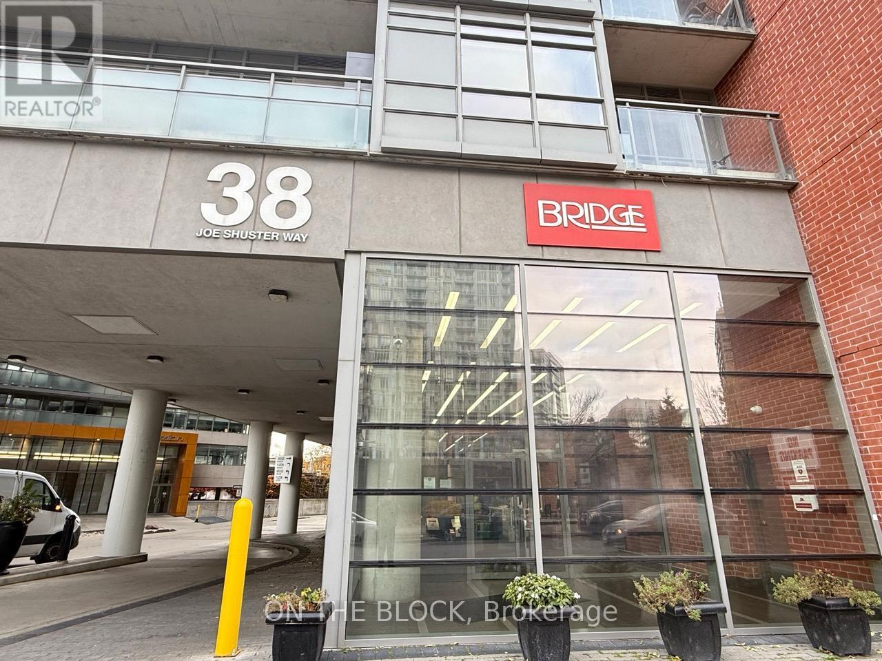 302 - 38 Joe Shuster Way, Toronto, ON - Outdoor With Balcony