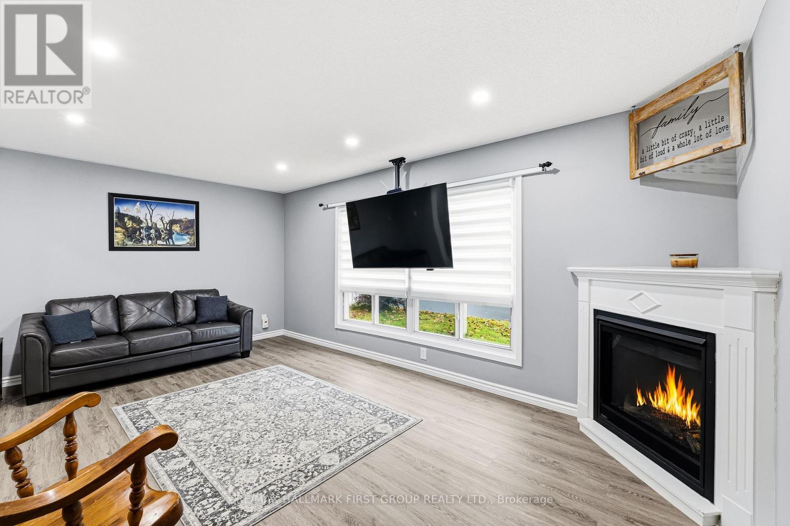 42 Division Street, Cramahe, ON - Indoor Photo Showing Living Room With Fireplace