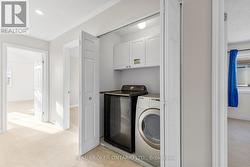 2nd level laundry closet -