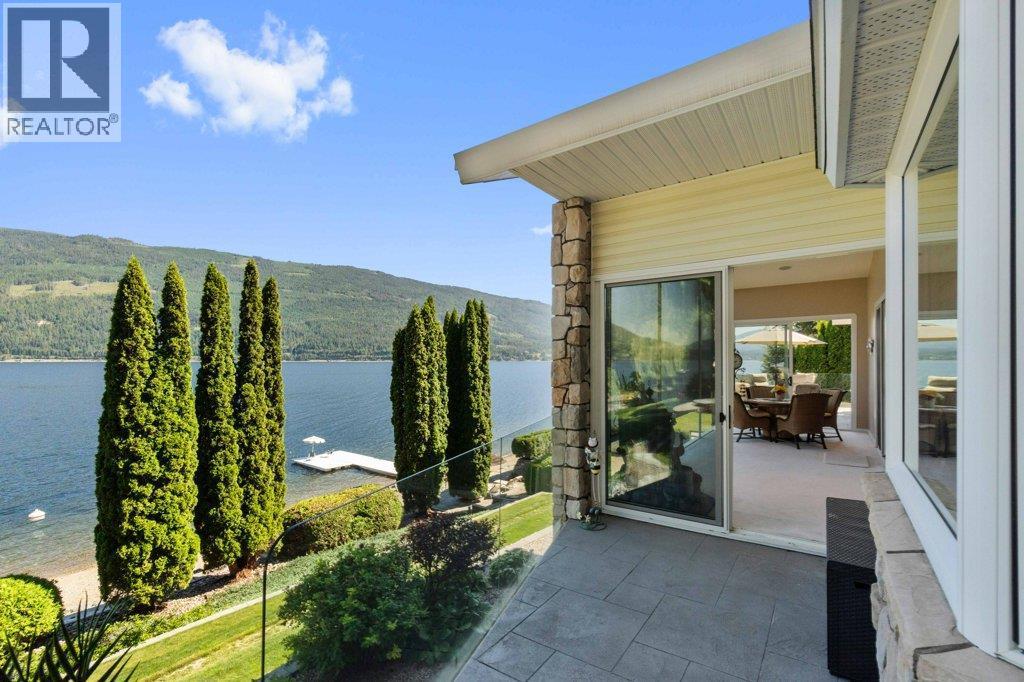 4842 Sunnybrae Canoe Point Road, Tappen, BC - Outdoor With Body Of Water With Deck Patio Veranda
