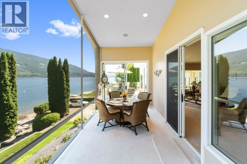 4842 Sunnybrae Canoe Point Road, Tappen, BC - Outdoor With Body Of Water With Deck Patio Veranda