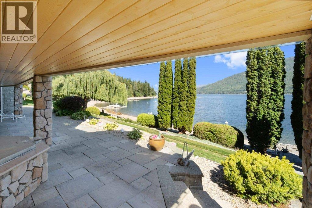4842 Sunnybrae Canoe Point Road, Tappen, BC - Outdoor With Body Of Water With Deck Patio Veranda With View
