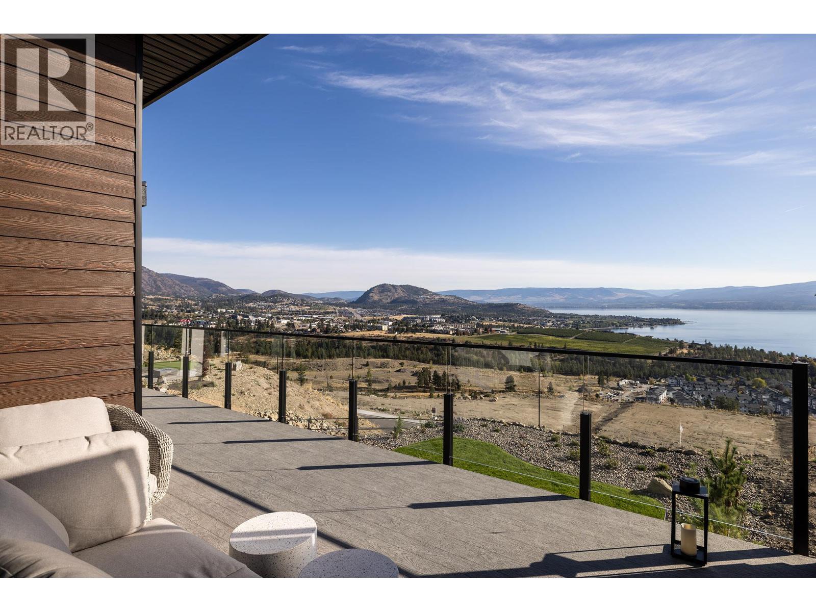 **Views from Showhome - Actual home may differ in design, finishes, and features** - 4075 Sunstone Street, West Kelowna, BC - Outdoor With View