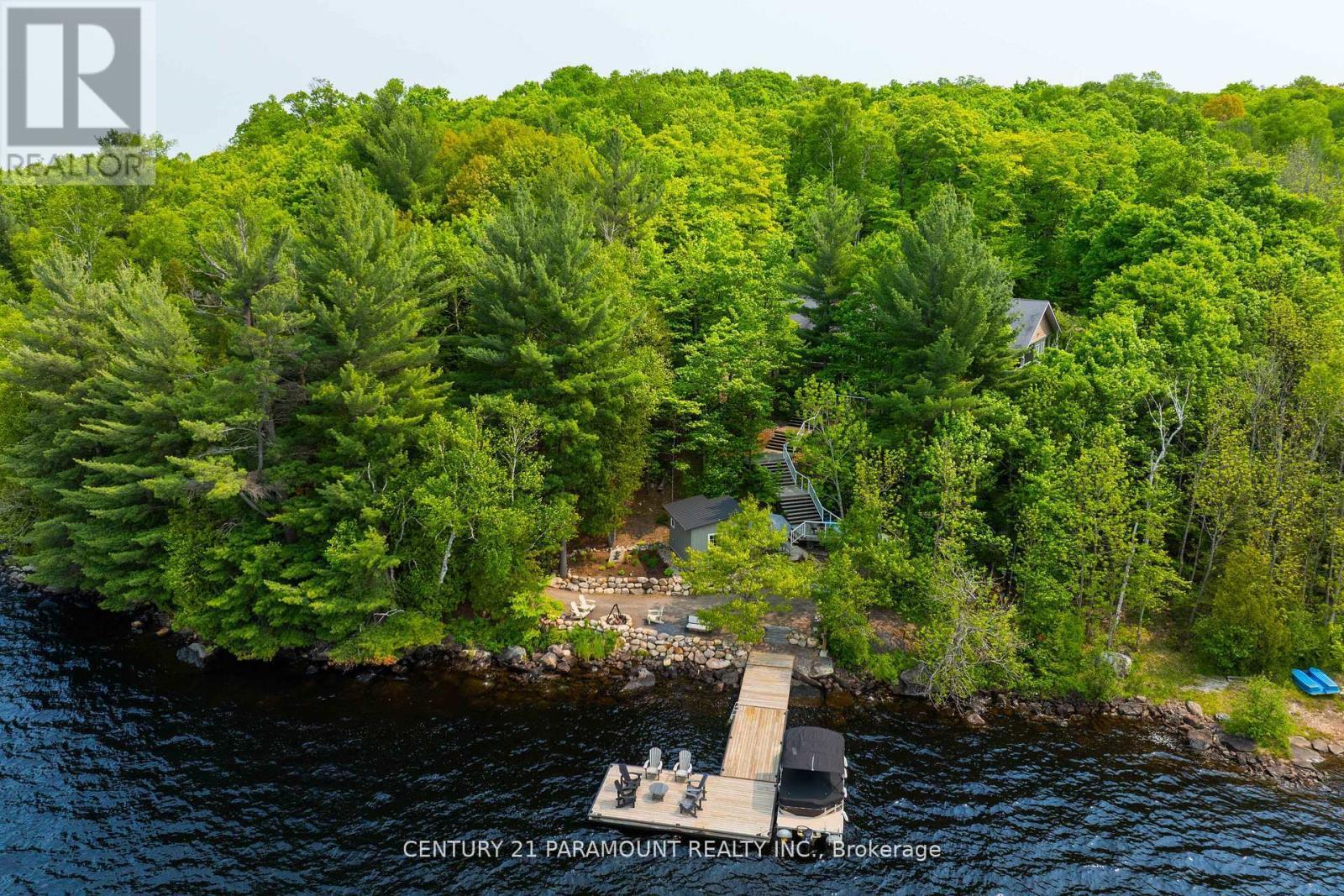 276 Jeffrey Road N, Ryerson, ON - Outdoor With Body Of Water