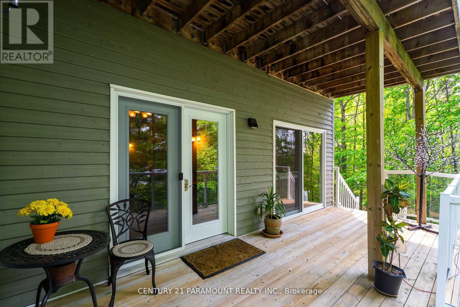 276 Jeffrey Road N, Ryerson, ON - Outdoor With Deck Patio Veranda With Exterior