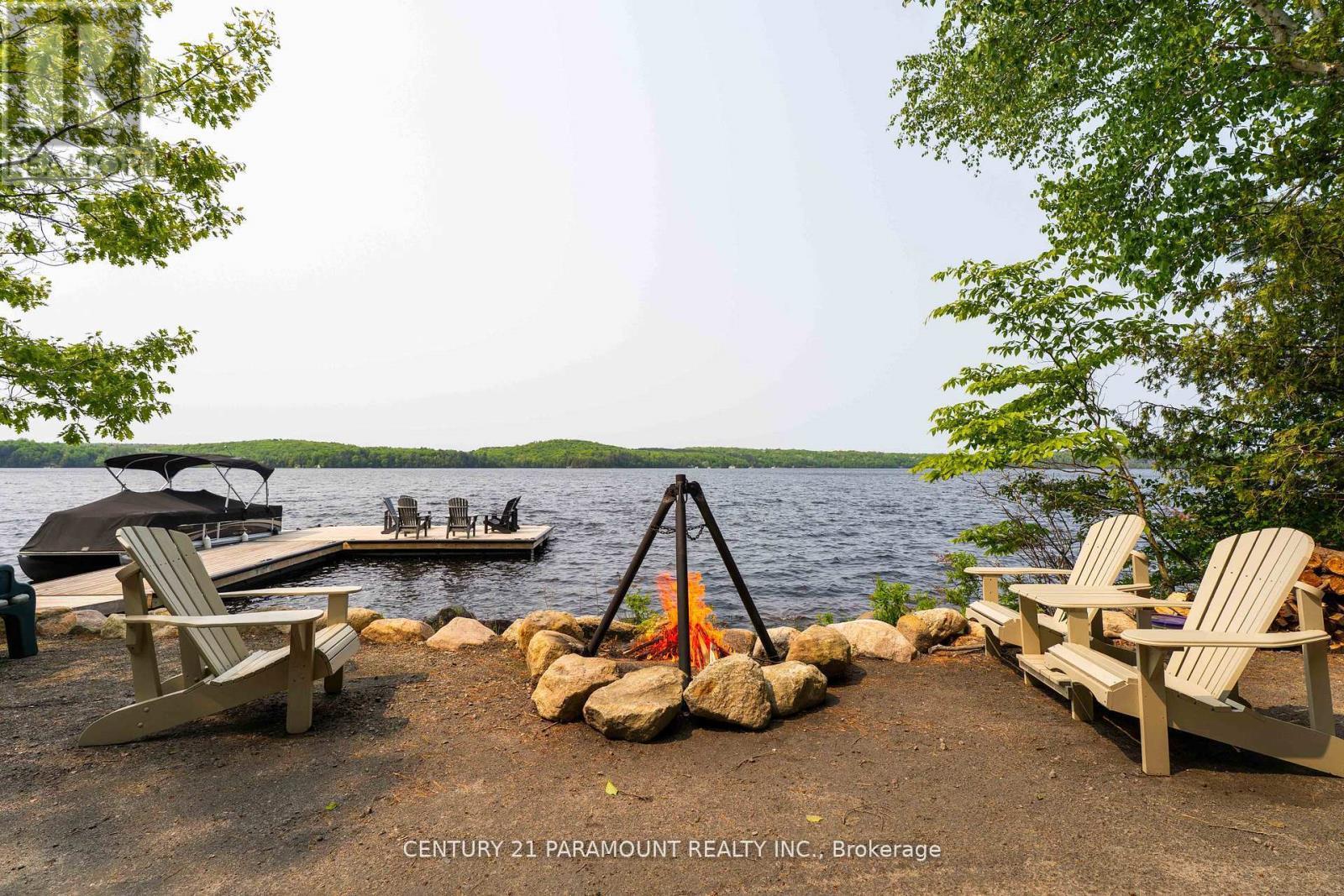 276 Jeffrey Road N, Ryerson, ON - Outdoor With Body Of Water With View