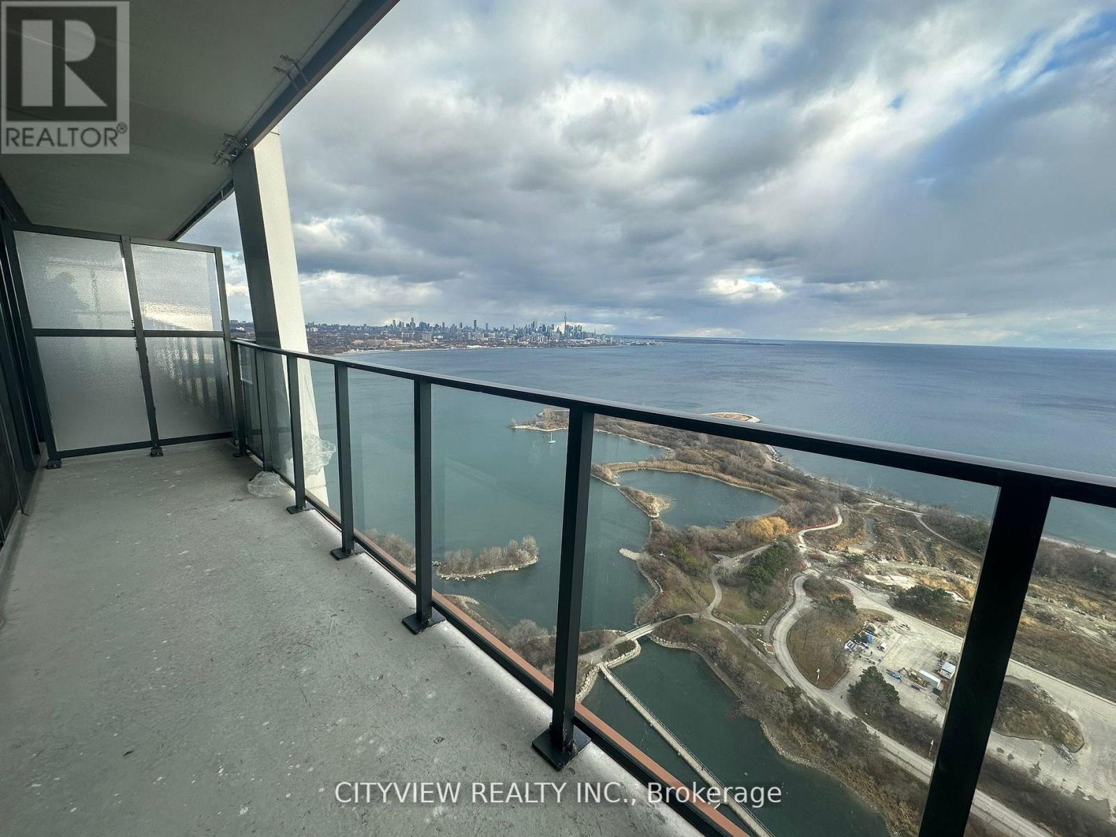 3908 - 20 Shore Breeze Drive, Toronto, ON - Outdoor With Body Of Water With Balcony With View