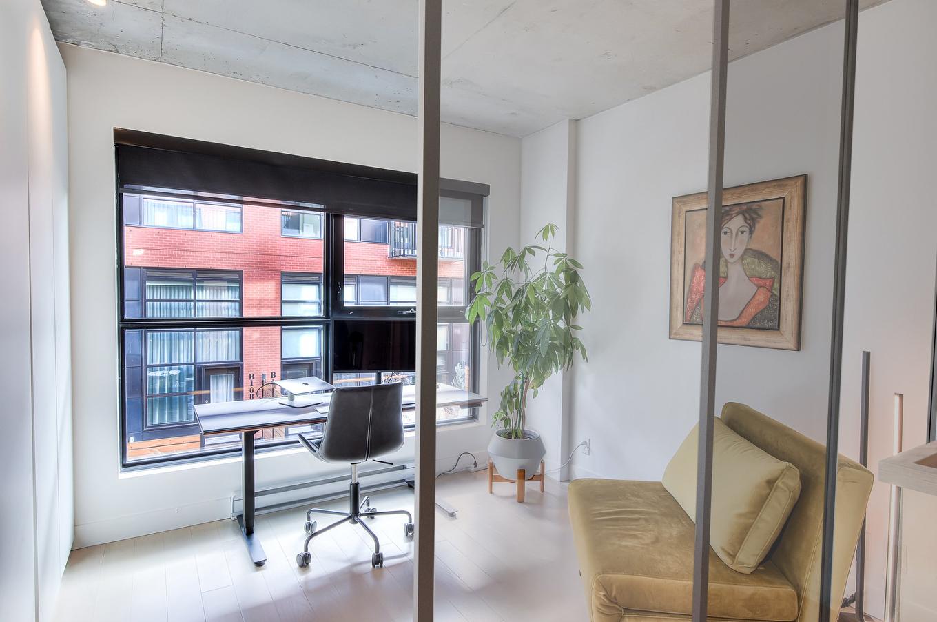 Chambre à coucher - A104-2615 Rue Augustin-Cantin, Montréal (Le Sud-Ouest), QC - Indoor Photo Showing Office