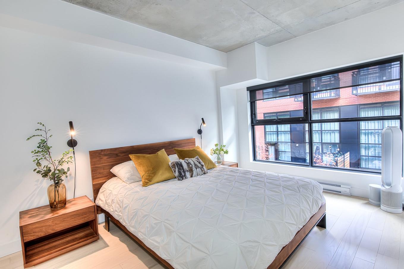 Chambre à coucher principale - A104-2615 Rue Augustin-Cantin, Montréal (Le Sud-Ouest), QC - Indoor Photo Showing Bedroom