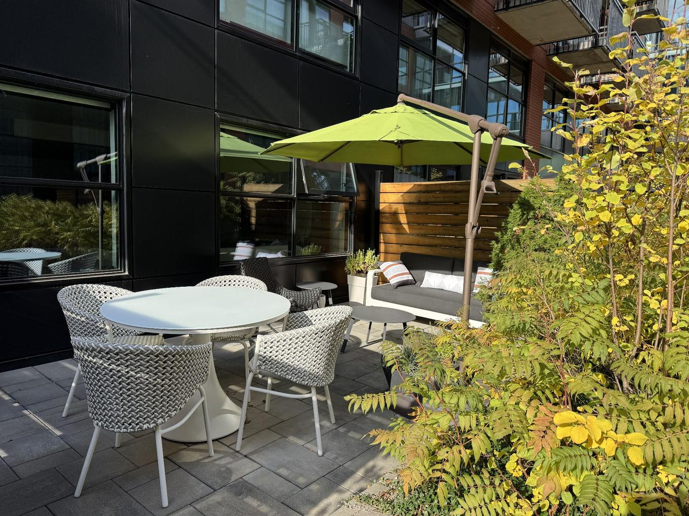 Terrasse - A104-2615 Rue Augustin-Cantin, Montréal (Le Sud-Ouest), QC - Outdoor With Deck Patio Veranda With Exterior