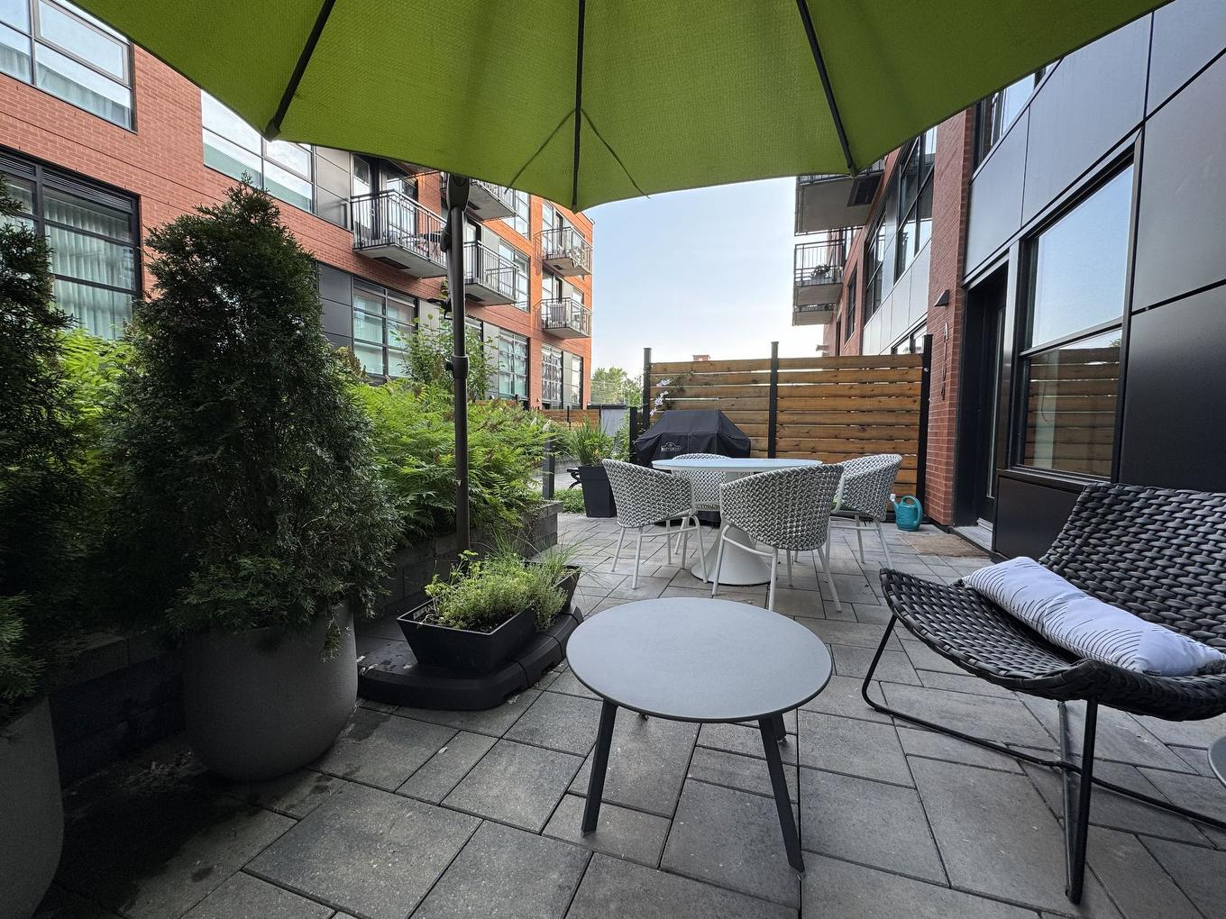 Terrasse - A104-2615 Rue Augustin-Cantin, Montréal (Le Sud-Ouest), QC - Outdoor With Exterior