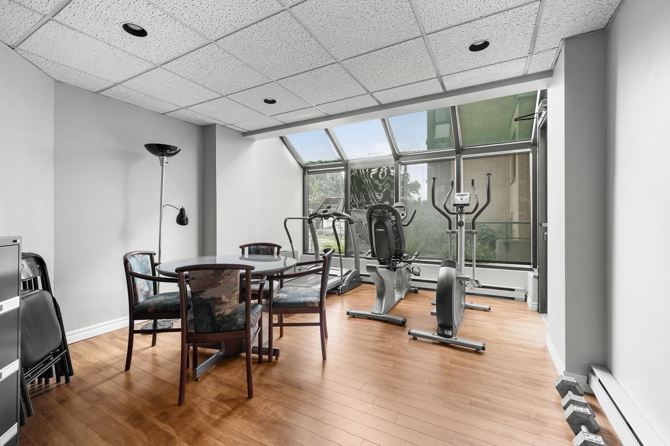 Exercise room - 405-6545 Rue St-Laurent, Lévis (Desjardins), QC - Indoor Photo Showing Gym Room