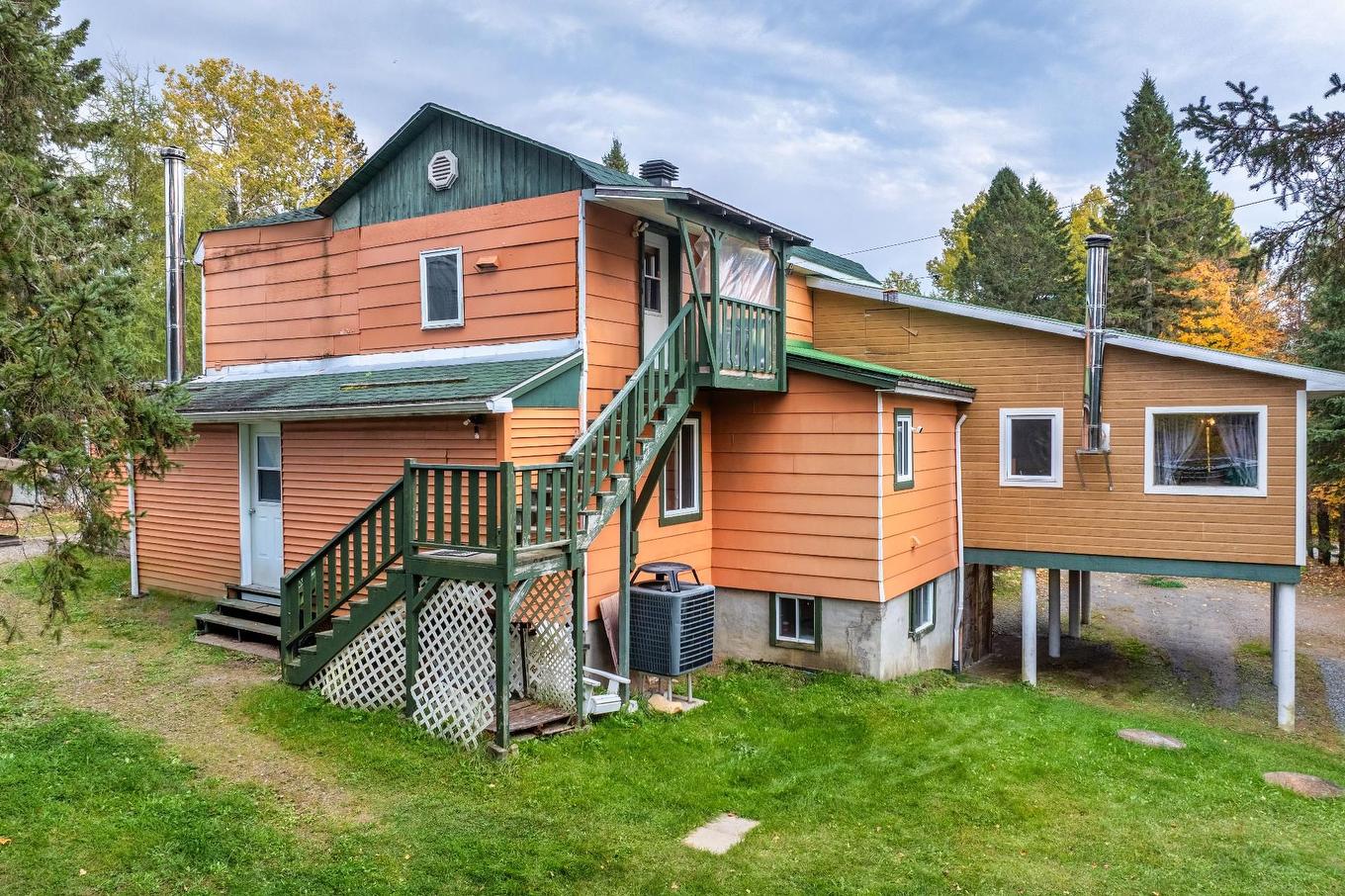 Back facade - 121 Crois. Des Trois-Lacs, Lantier, QC - Outdoor With Exterior