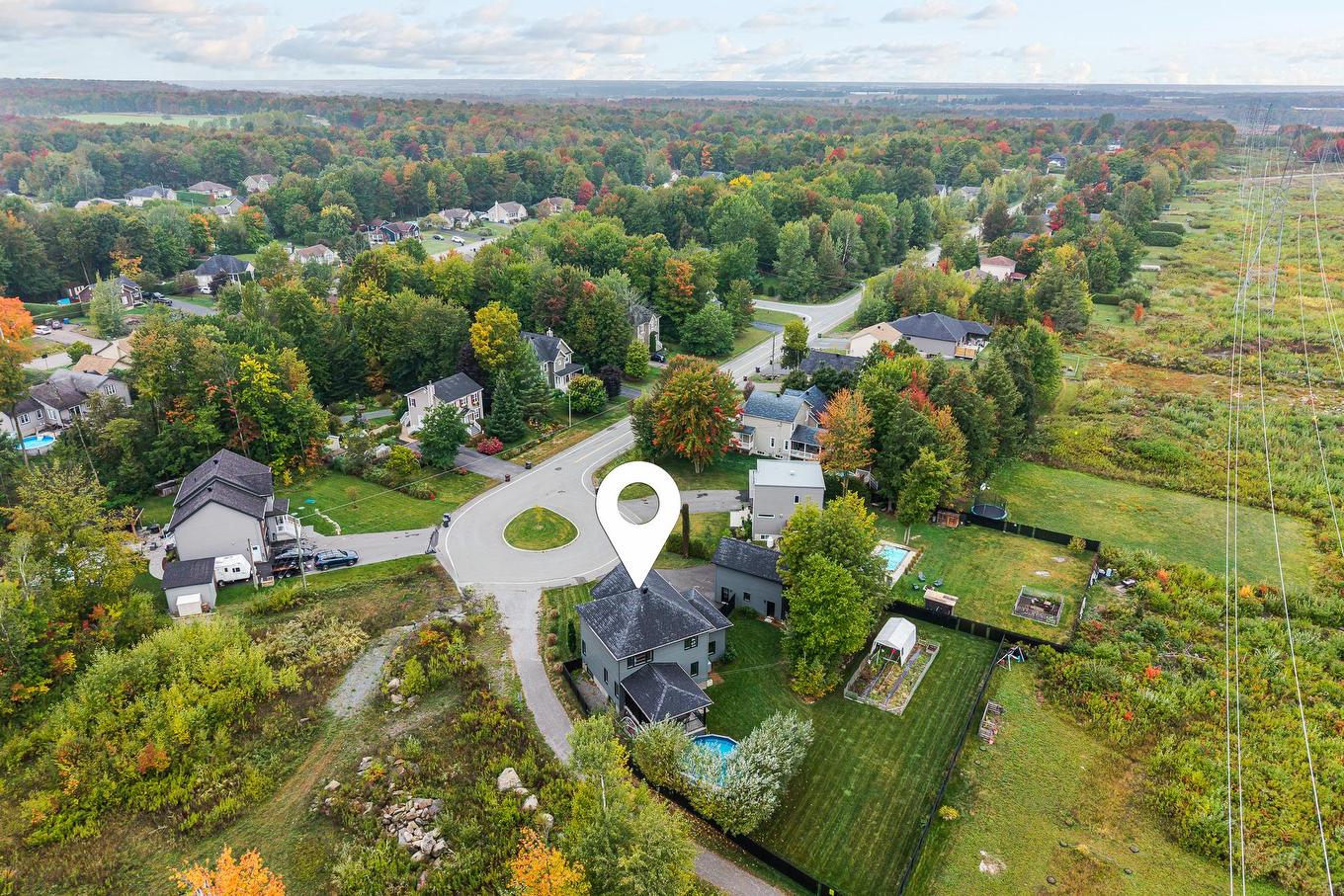 Photo aérienne - 814 Imp. De La Roche, Granby, QC - Outdoor With View