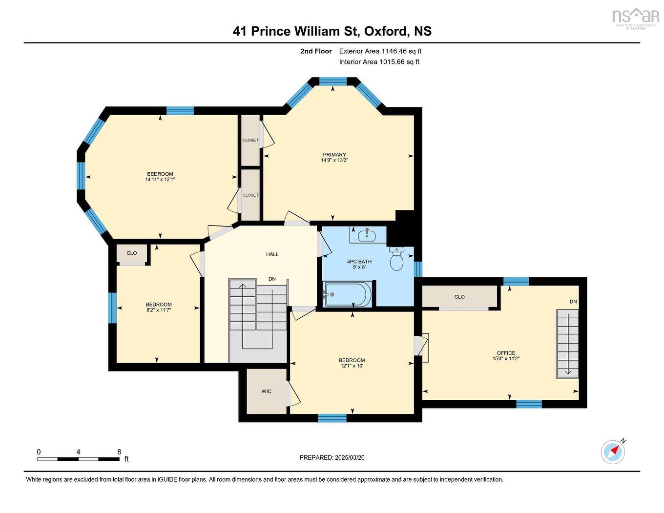 41 Prince William Street, Oxford, NS