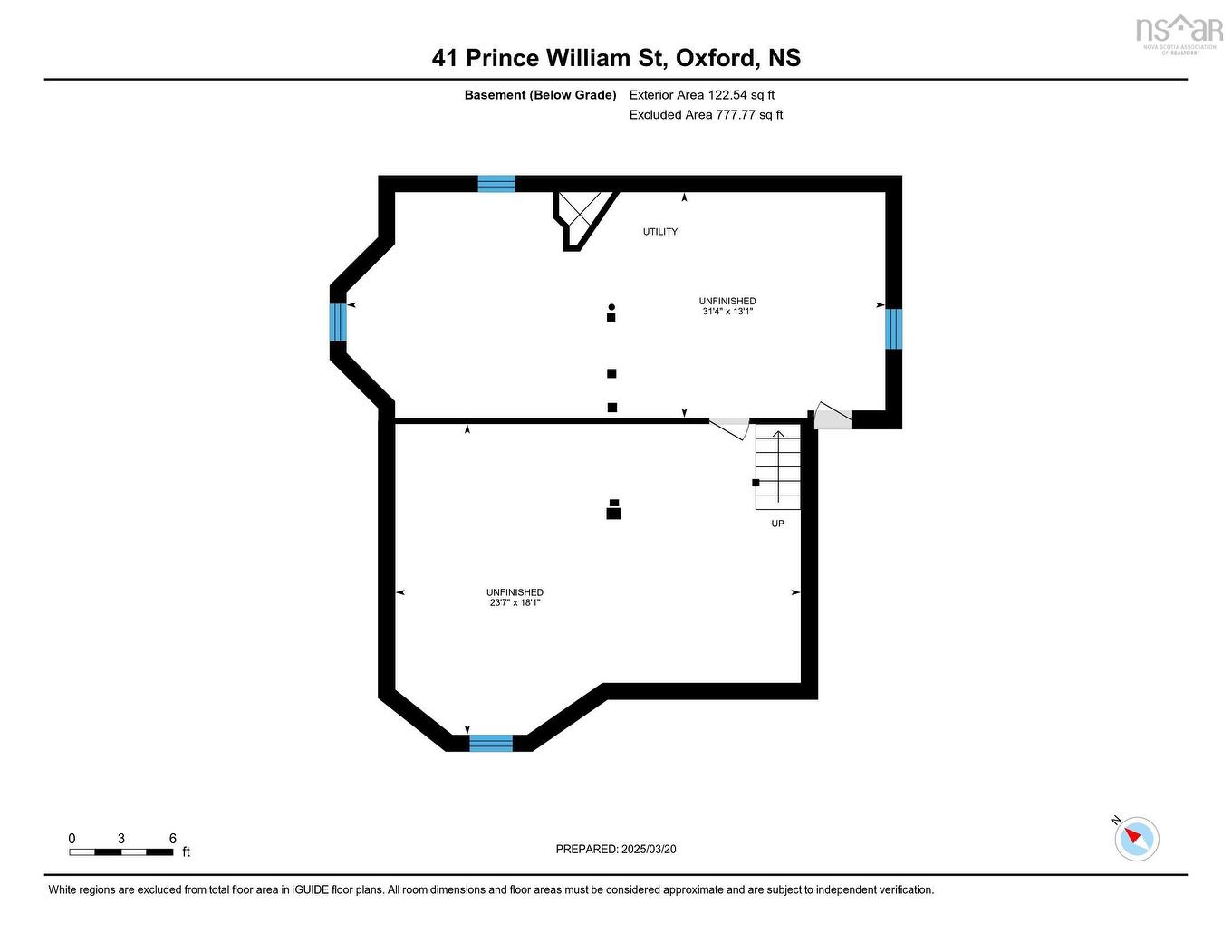 41 Prince William Street, Oxford, NS