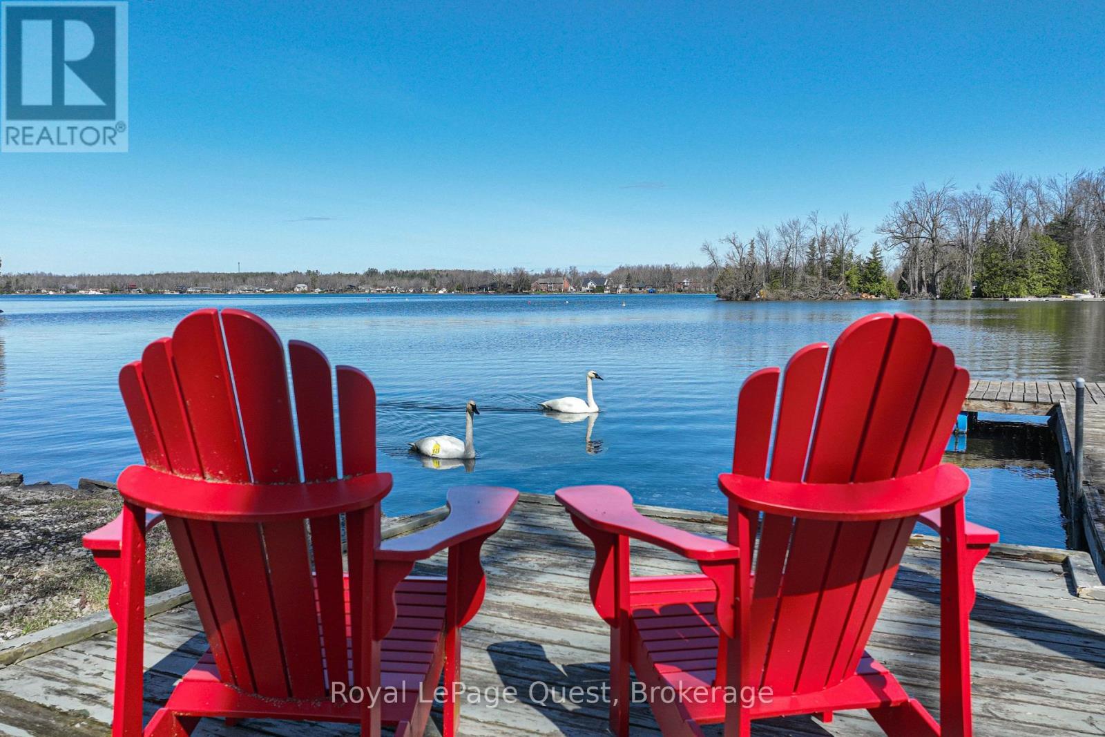 4304 Plum Point Road, Ramara, ON - Outdoor With Body Of Water With View