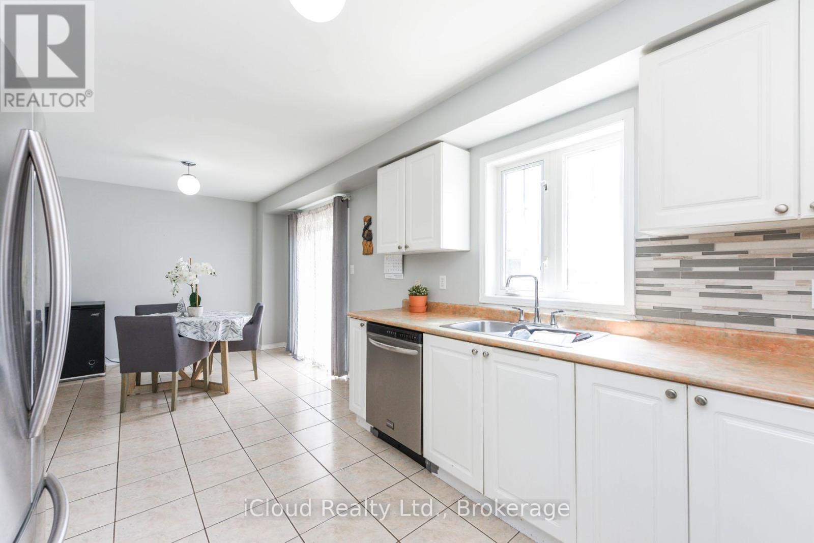 12 Bramcedar Crescent, Brampton, ON - Indoor Photo Showing Kitchen With Double Sink